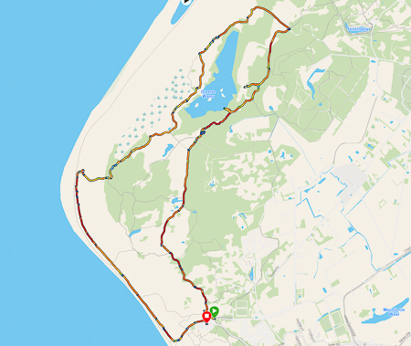 Map Voornes-Duin