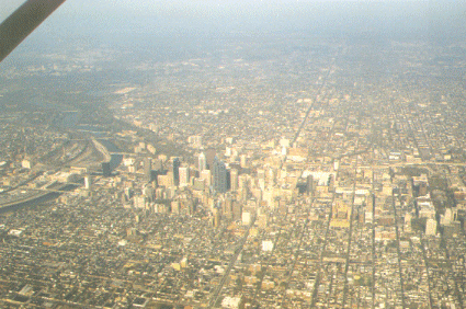 Philladelphia, from the air...