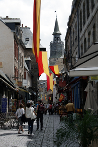 The charming medieval city of Dinan
