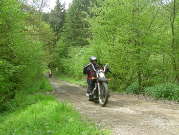 Rien offroad in the Ardennes
