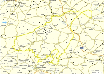 Bike roundtrip Ardennes GPS track available