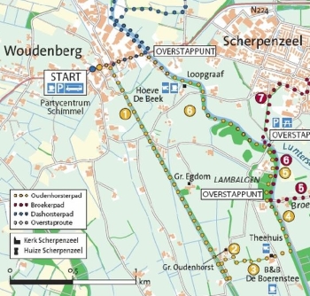 Map Oudhorsterpad